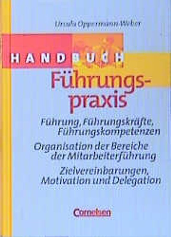 Handbücher Unternehmenspraxis / Führungspraxis