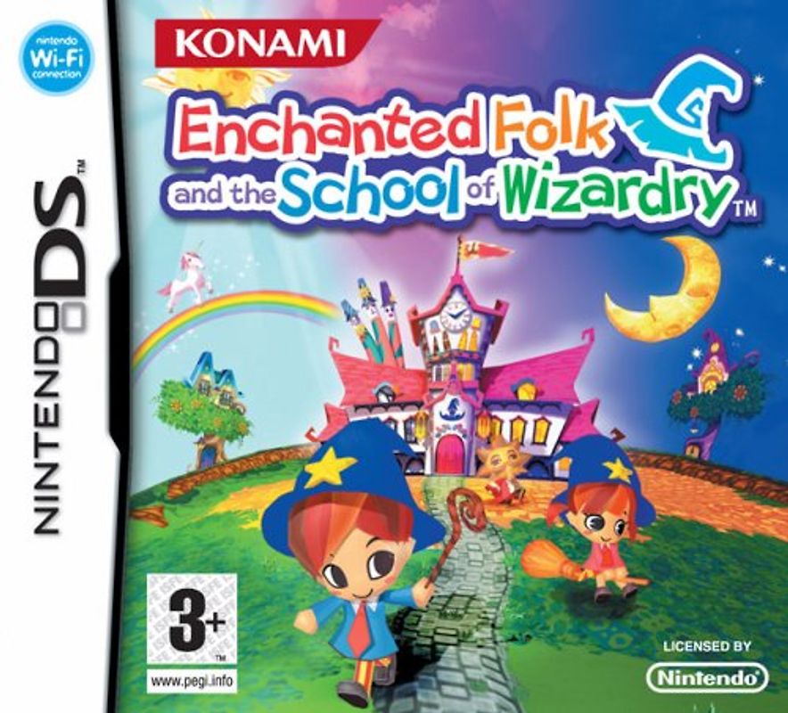 Enchanted Folk and the School of Wizardry (Spiel in Deutsch Verpackung und Handbuch auf Italienisch/Französisch) Nintendo DS