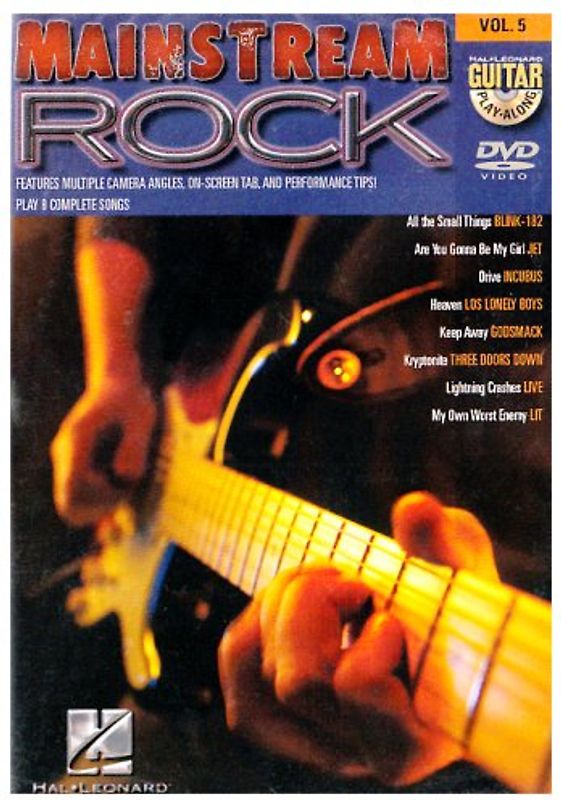 Hal Leonard Guitar Play-Along - Various Artists - Guitar Play-Along Vol. 5 DVD