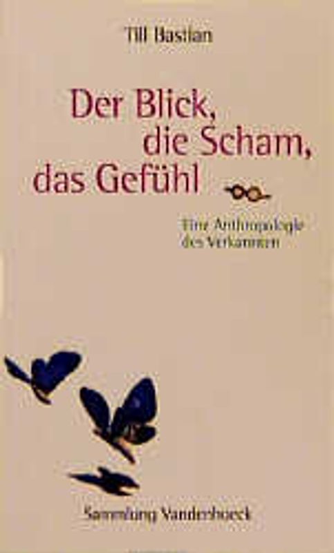 Der Blick, die Scham, das Gefühl. Eine Anthropologie des Verkannten