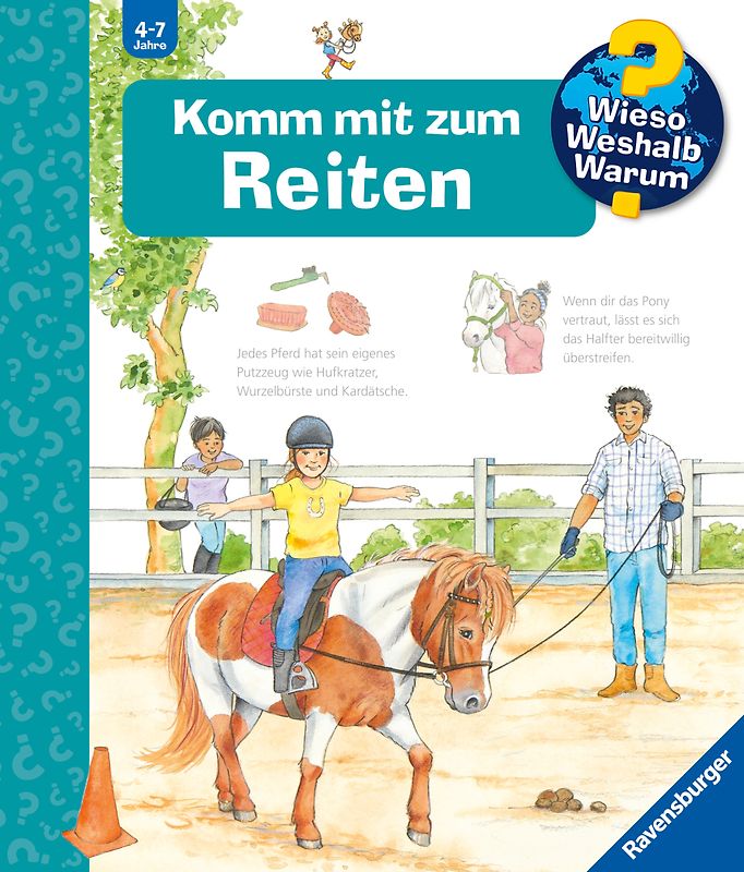 Wieso? Weshalb? Warum? Kernreihe, Band 73 - Komm mit zum Reiten