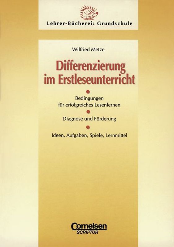 Lehrer-Bücherei: Grundschule / Differenzierung im Erstleseunterricht