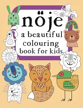 Noje - A beautiful colouring book for kids.