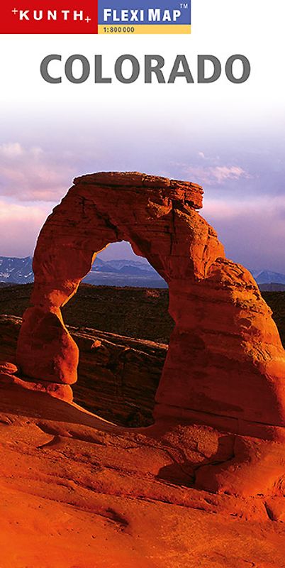 KUNTH FlexiMap Magnum Colorado 1:800000