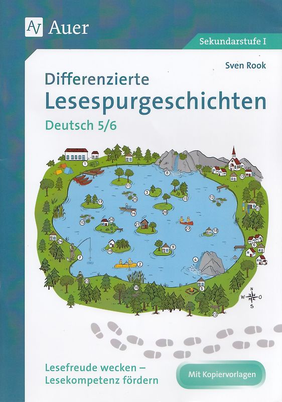Differenzierte Lesespurgeschichten Deutsch 5-6. Lesefreude wecken - Lesekompetenz fördern (5. und 6. Klasse)