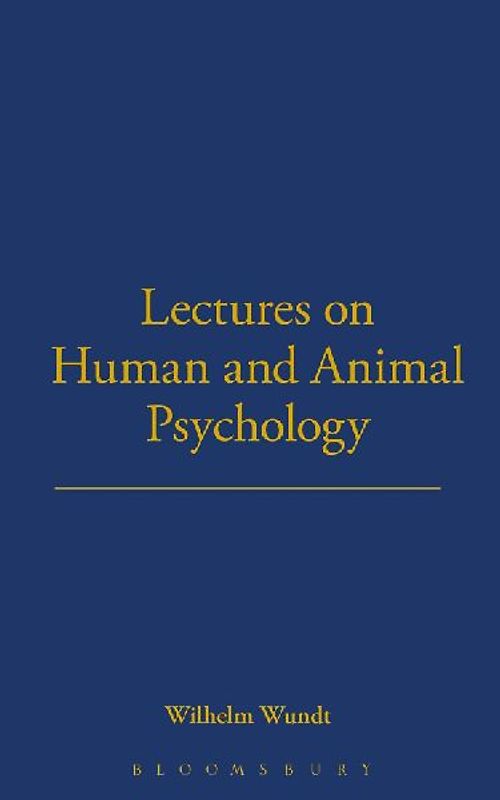 Lectures on Human and Animal Psychology (1892; English 1894)
