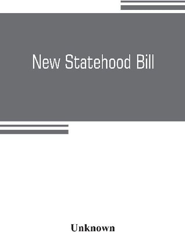 New statehood bill. Hearings before the subcommittee of the Committee on Territories [Nov. 12-24, 1902] on House bill 12543, to enable the people of Oklahoma, Arizona, and New Mexico, to form constitutions and state governments and be admitted into the Un