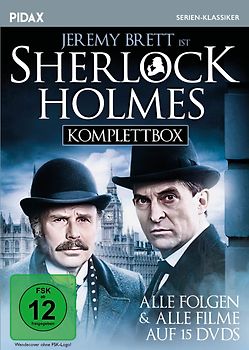 Sherlock Holmes (mit Jeremy Brett) - Komplettbox DVD