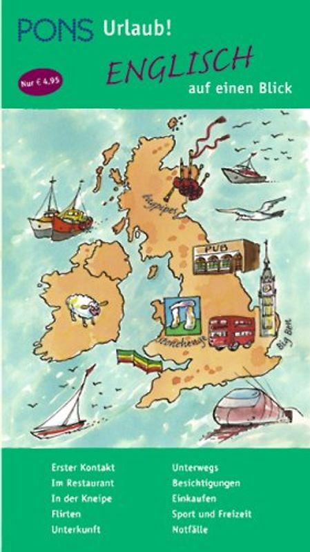 PONS Urlaub auf einen Blick!. Englisch