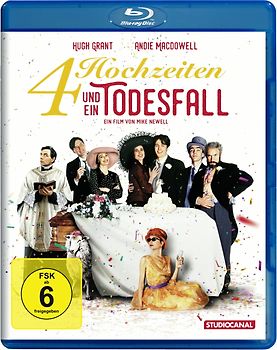Vier Hochzeiten und ein Todesfall [Digital Remastered] Blu-ray Disc