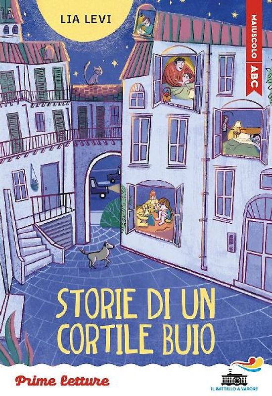 Storie di un cortile buio. Stampatello maiuscolo a leggibilità facilitata