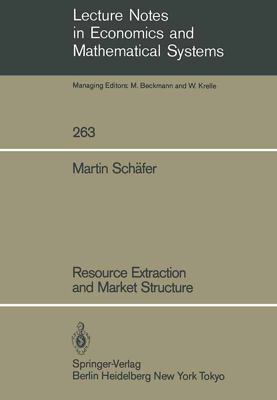 Resource Extraction and Market Structure