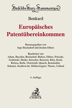 Europäisches Patentübereinkommen. EPÜ