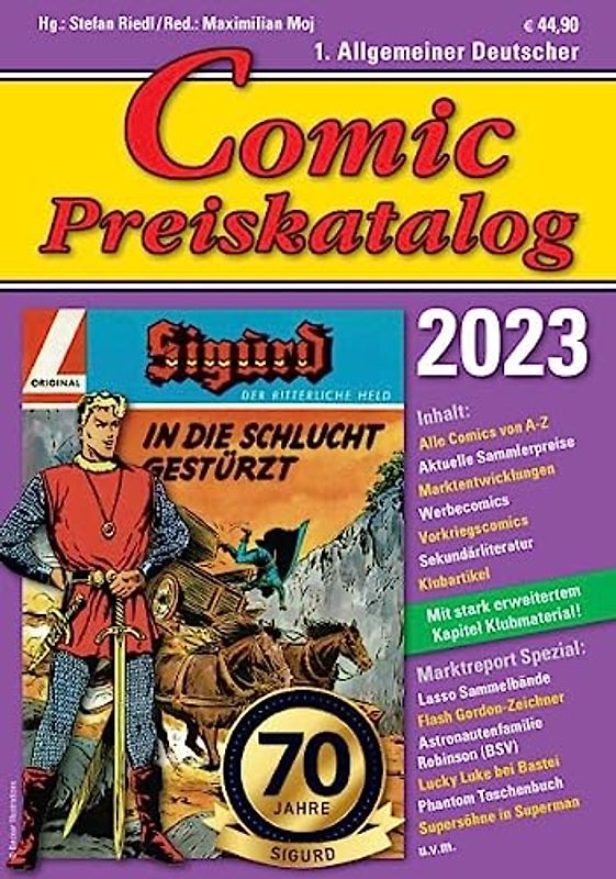1. Allgemeiner Deutscher Comic Preiskatalog