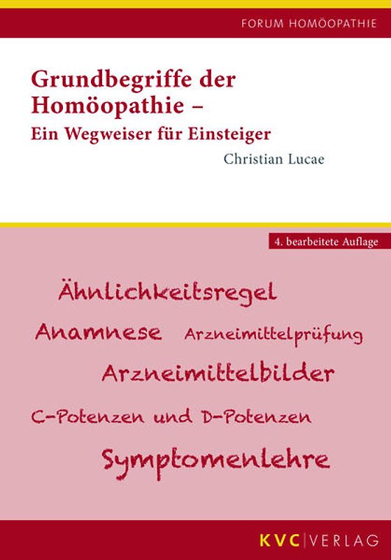 Grundbegriffe der Homöopathie