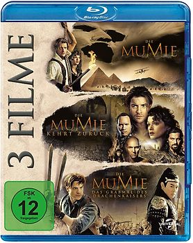 Die Mumie / Die Mumie kehrt zurück / Die Mumie: Das Grabmal des Drachenkaisers Blu-ray Disc