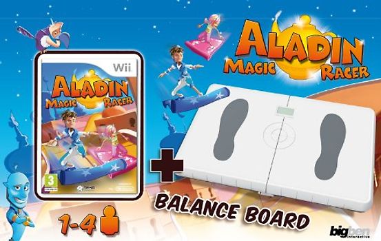 ALADIN MAGIC RACER+BALANCE BOARD BIGBEN Nintendo Wii