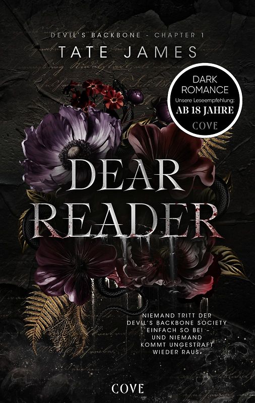 Dear Reader (Devil's Backbone Society 1)