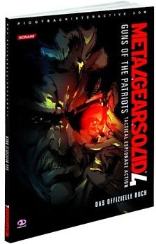 Metal Gear Solid 4 off. Lösungsbuch