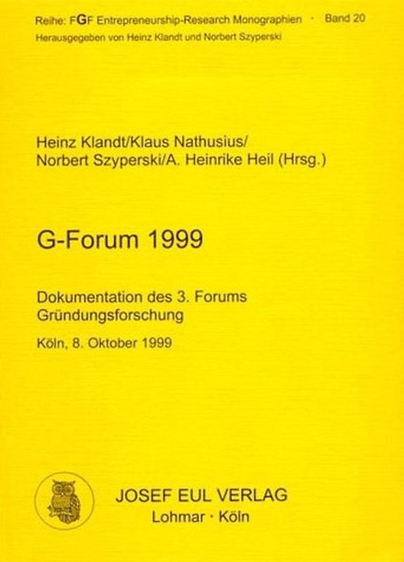 G-Forum 1999