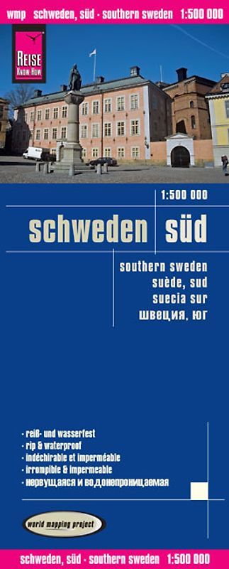 Reise Know-How Landkarte Schweden Süd (1:500.000)