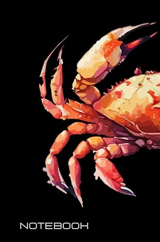 Crab: Adorable Sea Life Themed Notebook