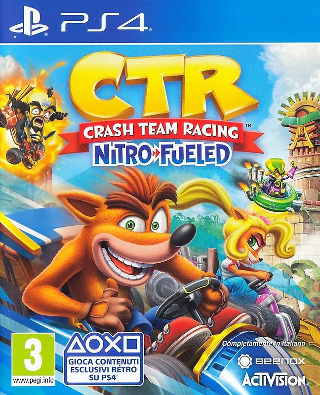 Crash Team Racing Nitro Fueled [IT Import] PlayStation 4