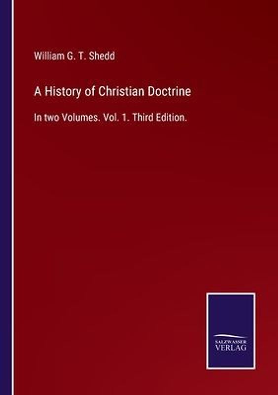 A History of Christian Doctrine