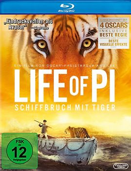 Life of Pi - Schiffbruch mit Tiger Blu-ray Disc