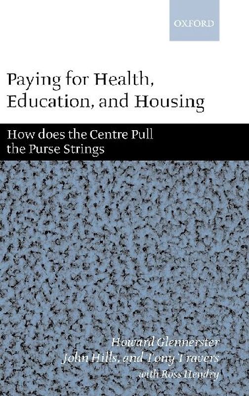Paying for Health, Education, and Housing