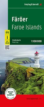 freytag & berndt Straßenkarte Färöer / Føroyar 1:90.000