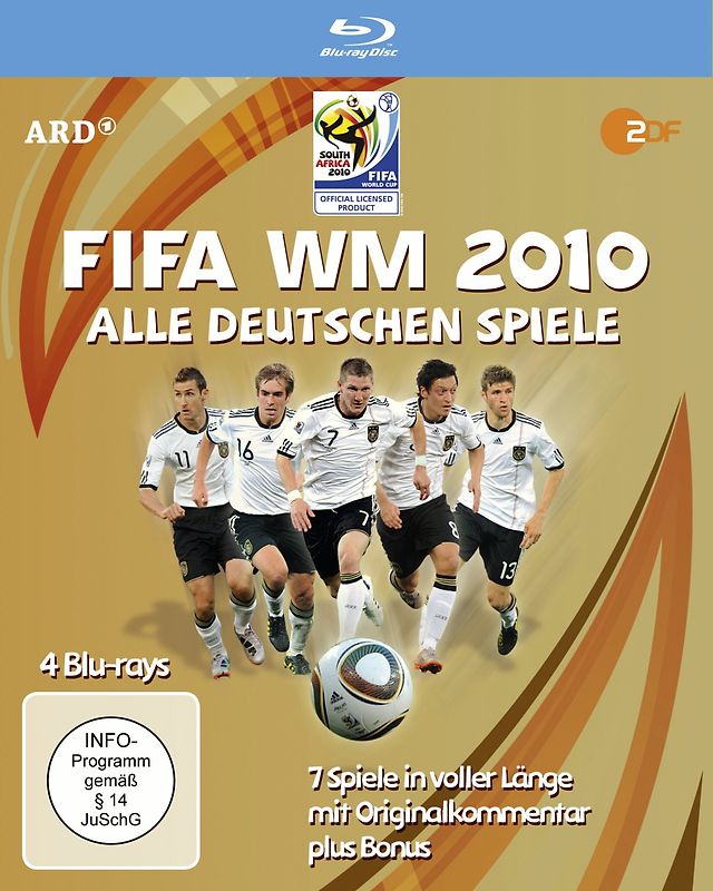 FIFA WM 2010 - Alle deutschen Spiele Blu-ray Disc