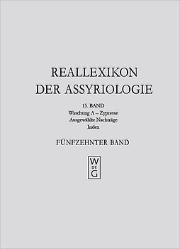 lWaschung. A - Zypresse, Nachträge, Index