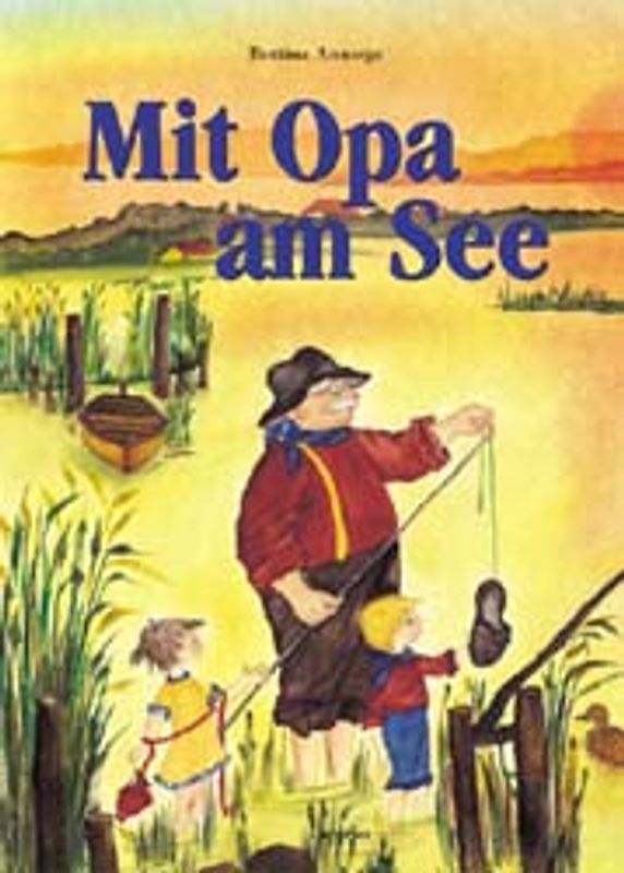 Mit Opa am See