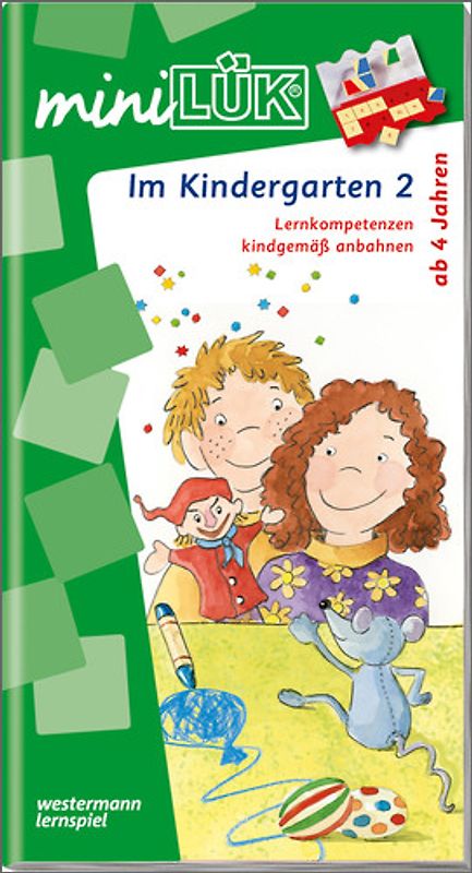 miniLÜK-Übungshefte / miniLÜK. Kindergarten / Kindergarten/Vorschule: Im Kindergarten 2