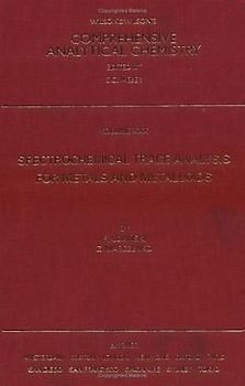 Spectrochemical Trace Analysis for Metals and Metalloids