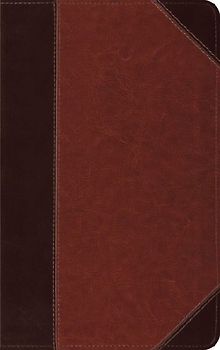 ESV Thinline Bible, Red Letter (Trutone, Brown/Cordovan, Portfolio Design)