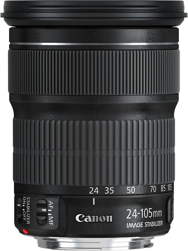 Canon EF 24-105 mm F3.5-5.6 IS STM 77 mm Objectif (adapté à Canon EF) noir