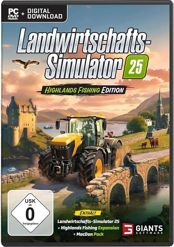 Landwirtschafts-Simulator 25: Highlands Fishing Edition PC Spiele