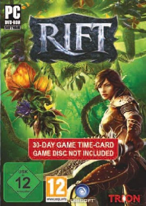 Rift: 30 Tage Game Time Card PC Spiele