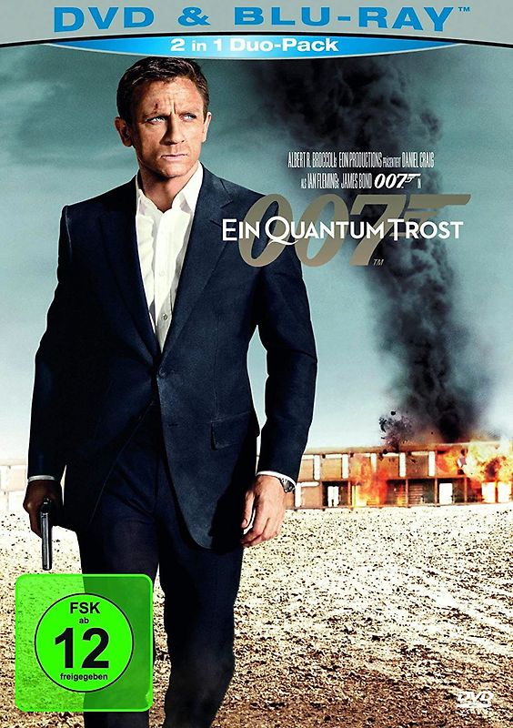 James Bond 007 - Ein Quantum Trost [+ DVD, 2 in 1 Duo-Pack] Blu-ray Disc