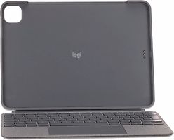 Logitech Combo Touch Keyboard Dock für iPad Pro 11" 1., 2., 3. und 4. Generation [deutsches Tastaturlayout, QWERTZ] oxford grey