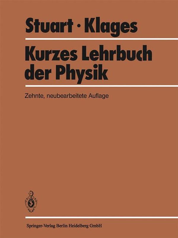 Kurzes Lehrbuch der Physik
