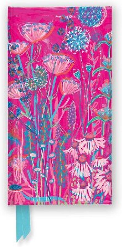 Lucy Innes Williams: Pink Garden House (Foiled Slimline Journal)