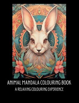 Animal Mandala Colouring Book