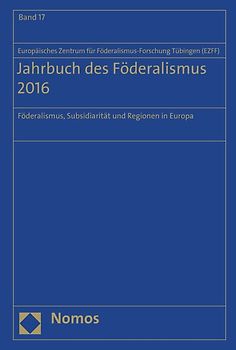Jahrbuch des Föderalismus 2016