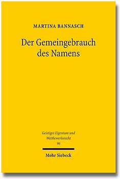 Der Gemeingebrauch des Namens