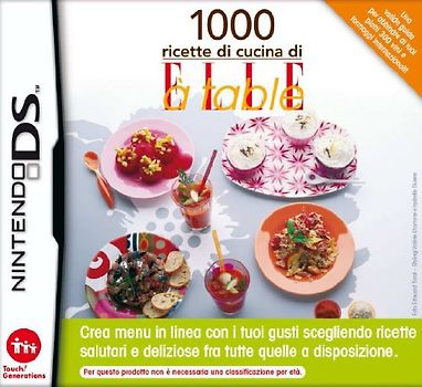 DS 1000 RICETTE DI CUCINA Nintendo DS