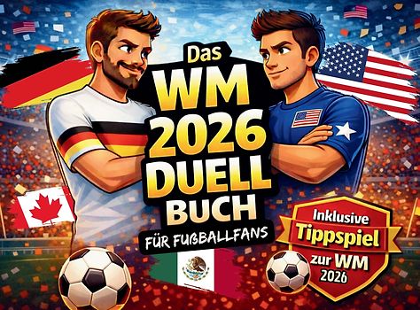 Das Fußball WM 2026 Duell-Buch für Fußballfans