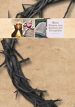 Meine Notizen zum Studieren der Evangelien - Jüngerschaft: Blanko mit kleinem Feld für deine "Offenbarungen" - ca. A4 - 200 Seiten - Mattoptik - Claudia Hofmann